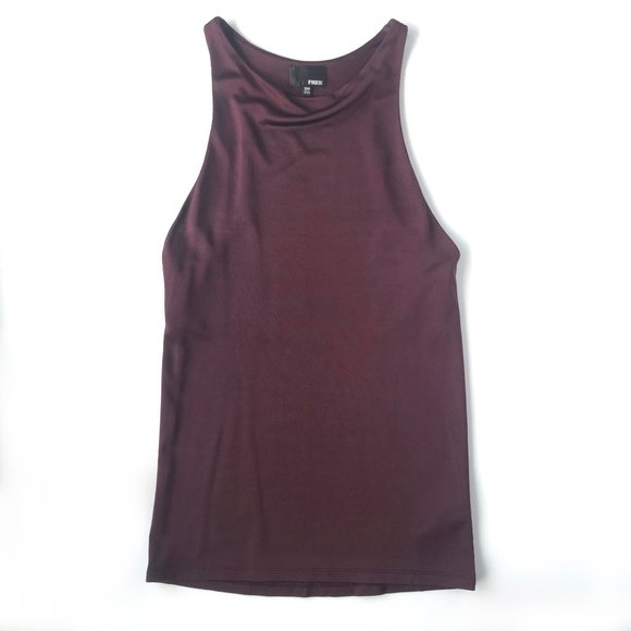 Wilfred Free Burgundy Sleeveless Top - Picture 1 of 5